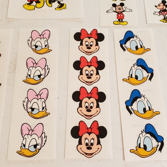 Disney Mrs. Grossmans strip lot Mickey Minnie - Picture 3 of 8